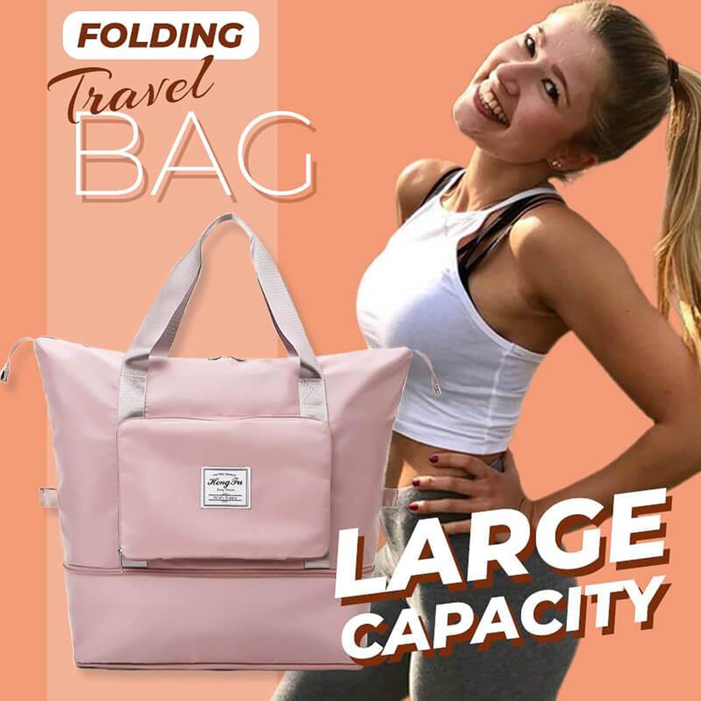 Sac de voyage extensible de grande capacité