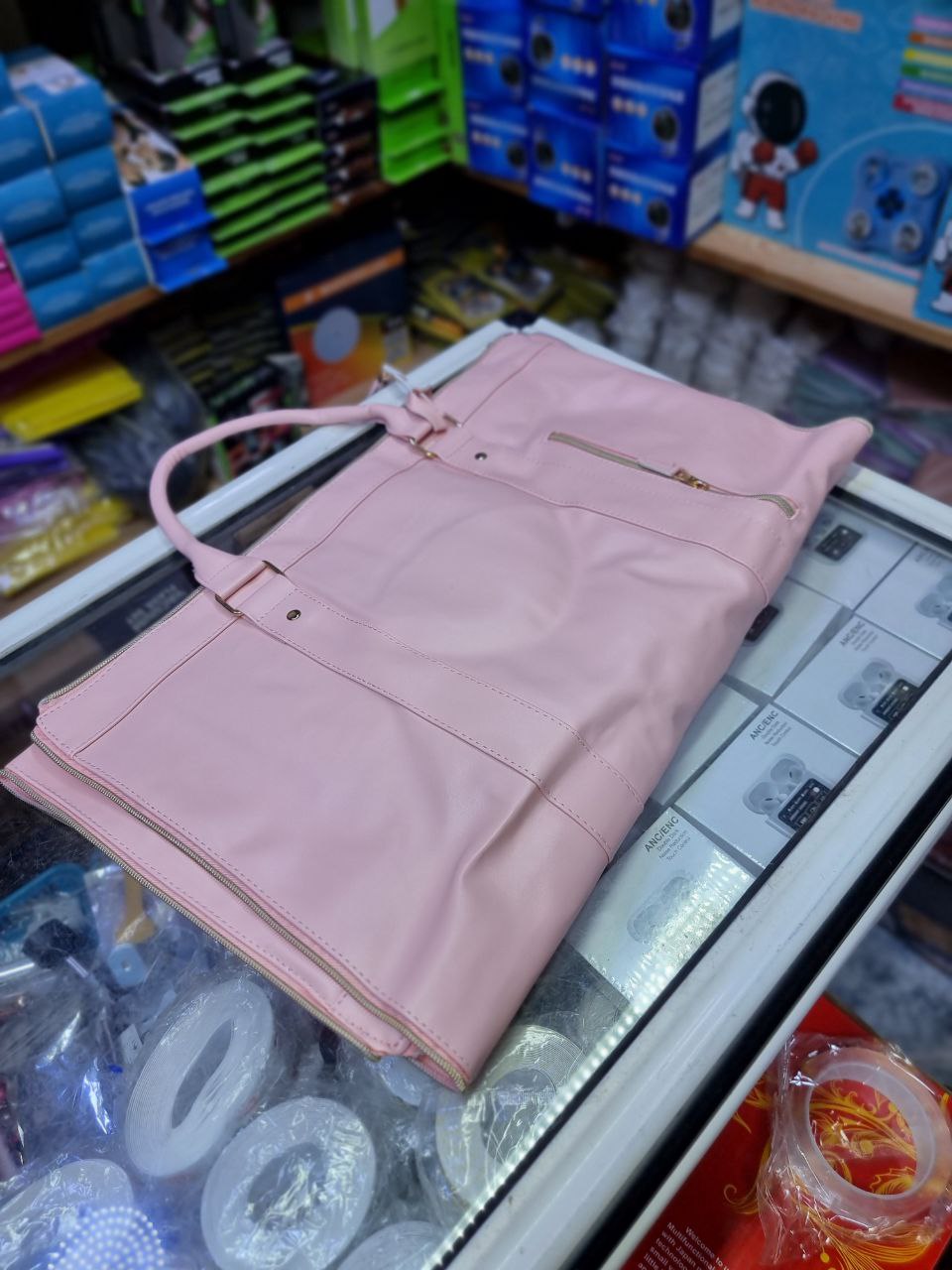 Sac de Voyage Pliable 2-en-1 – Porte-costume & Sac à Main Grand Format
