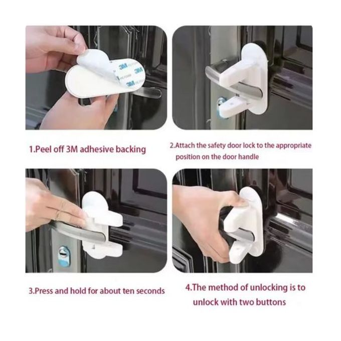 Serrure de Sécurité pour Poignée de Porte