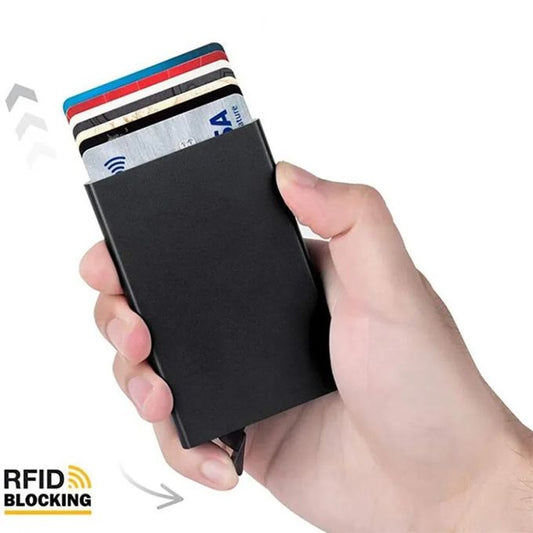 Portefeuille RFID avec Porte-Cartes - Sécurisé et Élégant