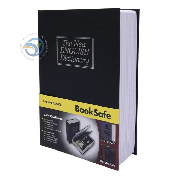 Coffre-fort caché en forme de livre – BookSafe sécurisé avec clé