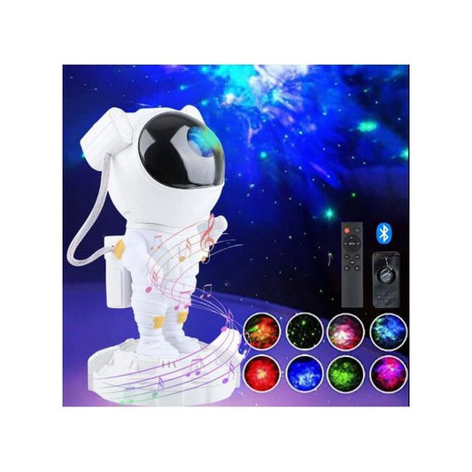 Projecteur LED Ciel Étoilé Astronaute avec Haut-Parleurs Bluetooth – Ambiance magique !