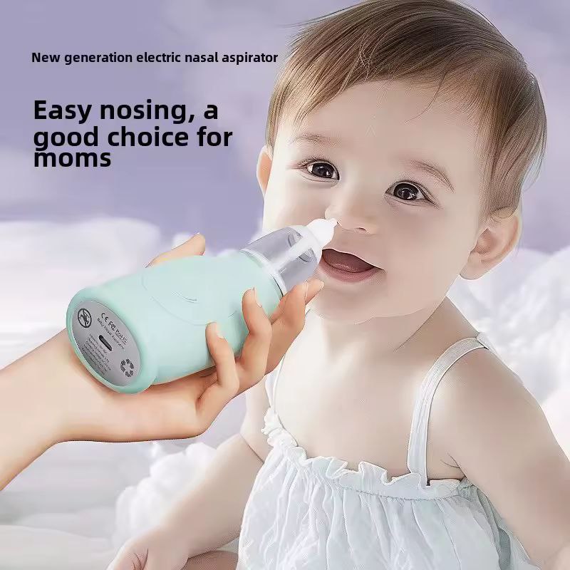Mouche-Bébé Électrique Rechargeable USB – Aspirateur Nasal Bébé et Nourrisson Portable
