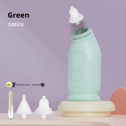 Mouche-Bébé Électrique Rechargeable USB – Aspirateur Nasal Bébé et Nourrisson Portable