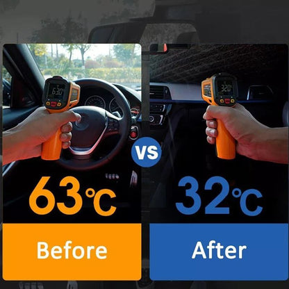 Pare-soleil voiture pliable type parapluie – Protection anti-chaleur UV