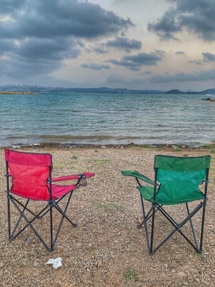 Chaise Pliante Camping Portable avec Porte-Gobelet et Sac de Transport